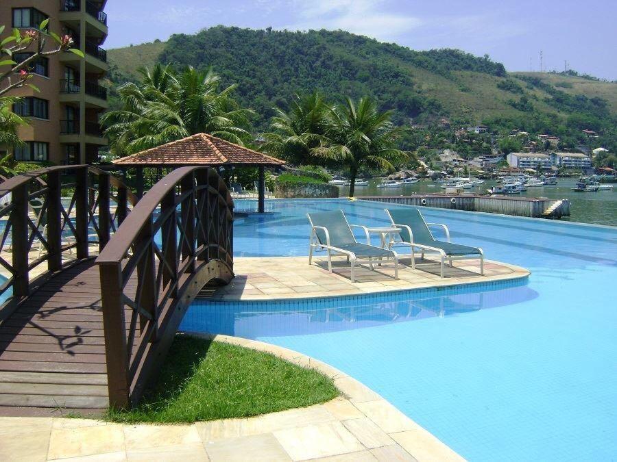 Angra Dos Reis - Apartamentos Com Vista Para O Mar Ou Para Piscina Condominio Porto Bali Buitenkant foto